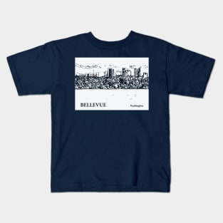 Bellevue - Washington Kids T-Shirt